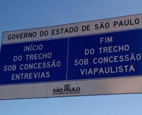 Placas de rodovias